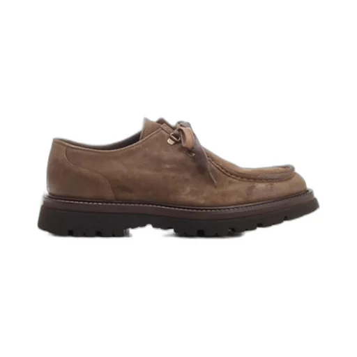 Corvari Round-Toe Lace-Up Shoes