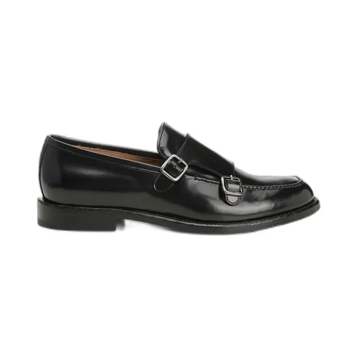 Corvari Double Buckle Slip-On Moccasins
