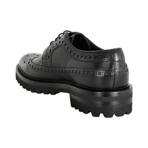 Corvari Round-Toe Lace-Up Shoes