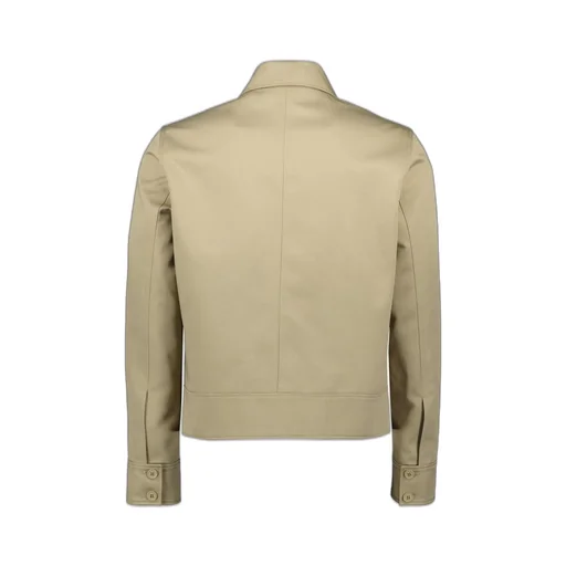 CourrÈGes Logo Plaque Zipped Jacket