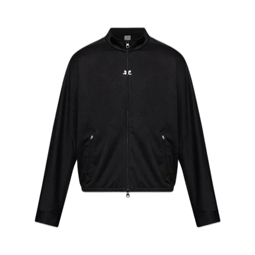 CourrÈGes Interlock Tracksuit Jacket