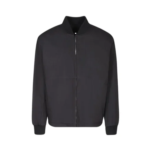 Costumein Zip Closure Ribbed Jacket