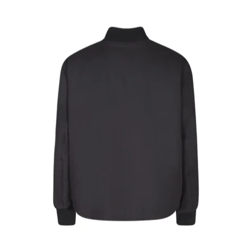 Costumein Zip Closure Ribbed Jacket