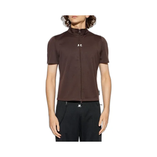 CourrÈGes Interlock Tracksuit Top