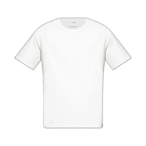 CourrÈGes Logo Embroidered Crewneck T-Shirt