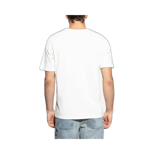 CourrÈGes Logo Embroidered Crewneck T-Shirt
