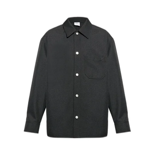 CourrÈGes Retro Twill Oversized Shirt