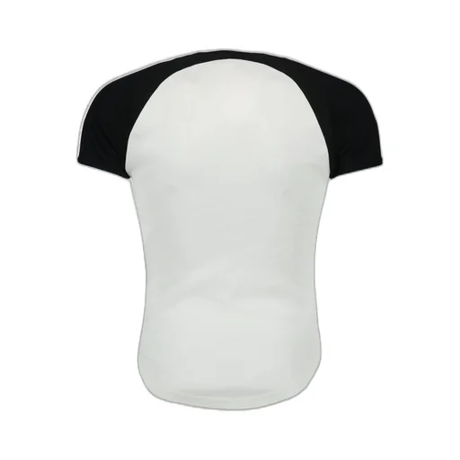 CourrÈGes Circle Contrast Raglan-Sleeve Crewneck T-Shirt
