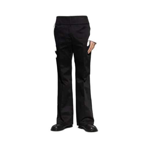 CourrÈGes Straight-Leg Tailored Trousers