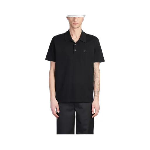 CourrÈGes Logo Embroidered Polo Shirt