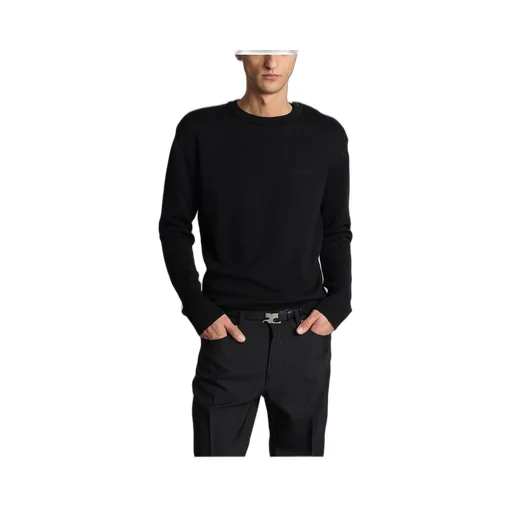 CourrÈGes Logo Detailed Crewneck Jumper