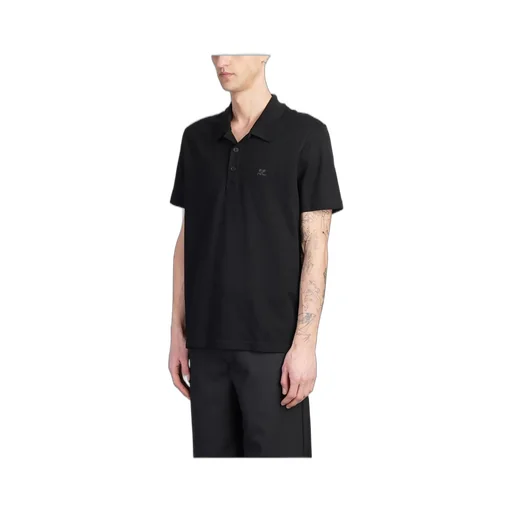 CourrÈGes Logo Embroidered Polo Shirt