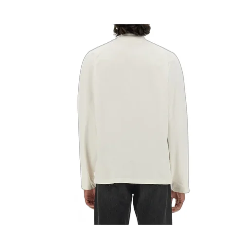 CourrÈGes Logo Embroidered Long-Sleeve T-Shirt