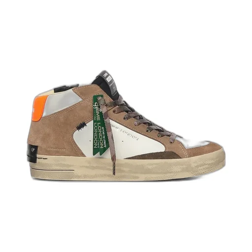 Crime London High-Top Zip Sneakers