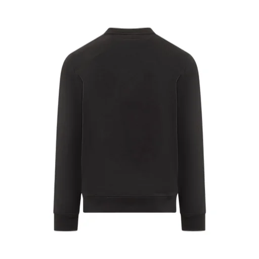 CourrÈGes Ac Logo Embroidered Crewneck Sweatshirt