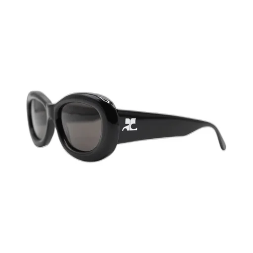 CourrÈGes Eyewear Oval Frame Sunglasses