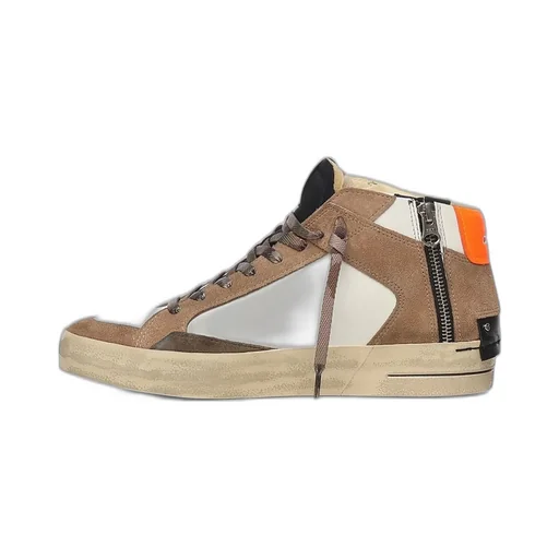 Crime London High-Top Zip Sneakers