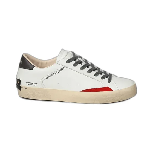 Crime London Disstressed Low-Top Sneakers