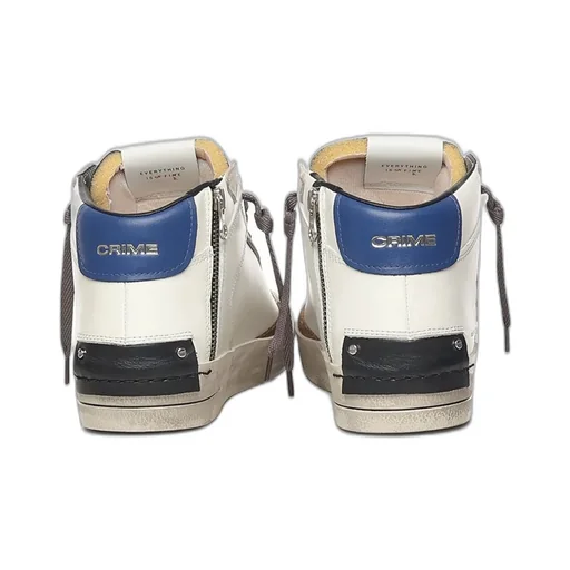 Crime London Sk 8 Deluxe Mid-Top Sneakers
