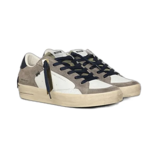 Crime London Distressed Low-Top Sneakers