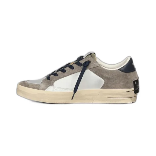 Crime London Distressed Low-Top Sneakers