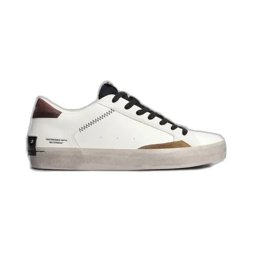 Crime London Distressed Low-Top Sneakers