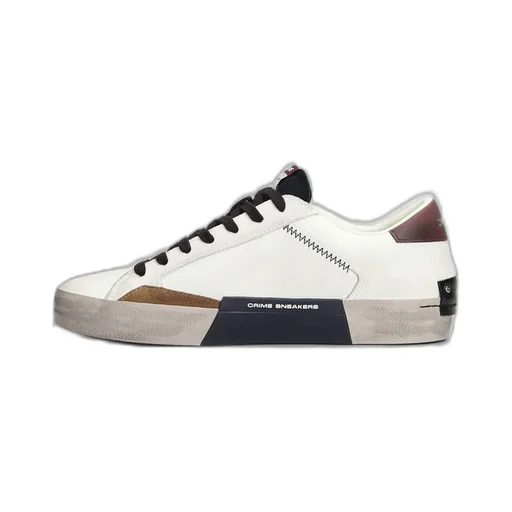 Crime London Distressed Low-Top Sneakers