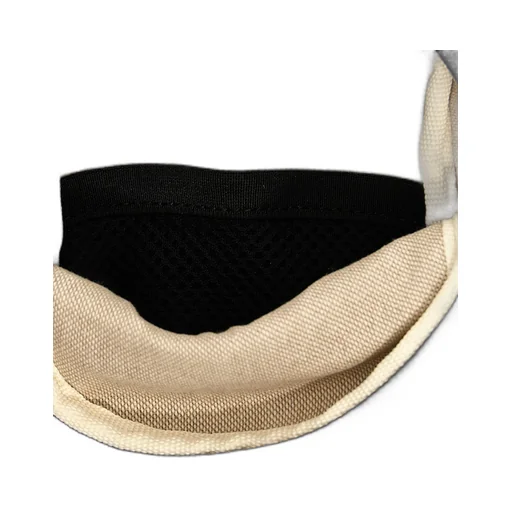 CourrÈGes Logo Embroidered Zip-Up Crossbody Bag