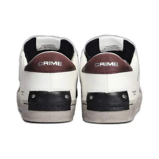 Crime London Distressed Low-Top Sneakers