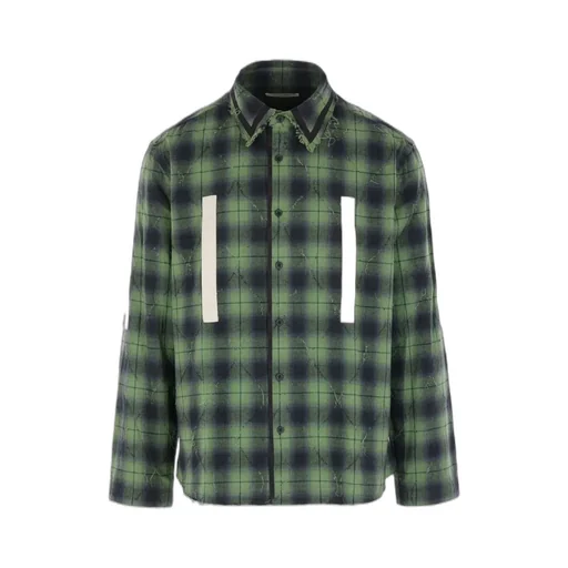 Craig Green Frayed Check Shirt
