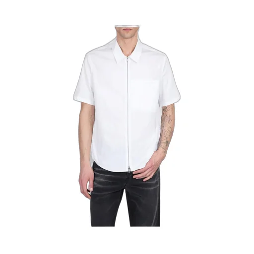 CourrÈGes Zipped Poplin Shirt
