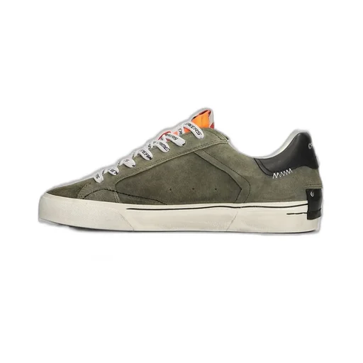 Crime London Distressed Low-Top Sneakers