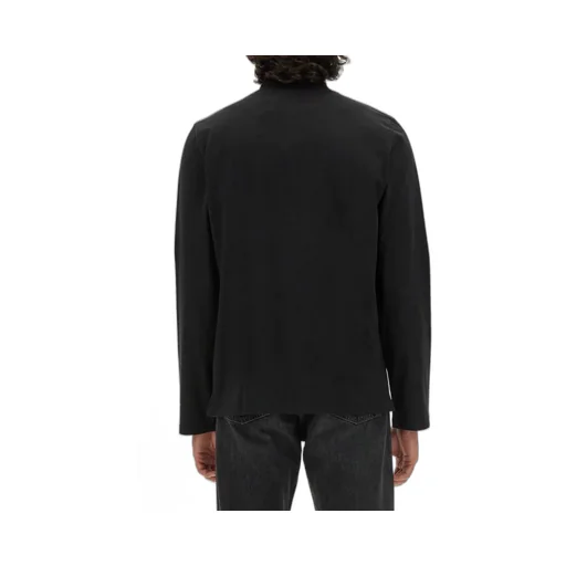CourrÈGes Logo Embroidered Long-Sleeve T-Shirt