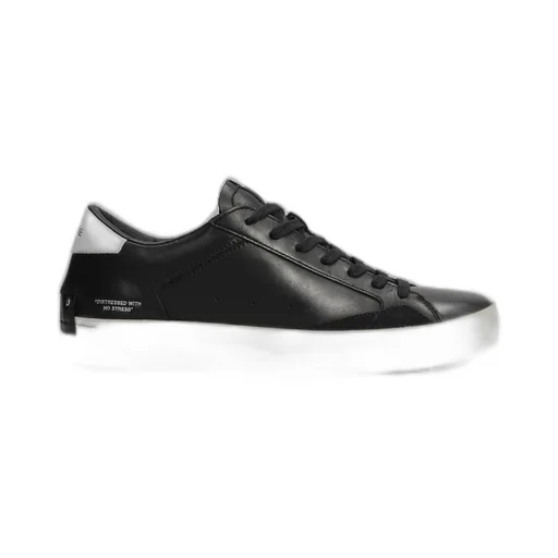 Crime London Distressed Lace-Up Sneakers