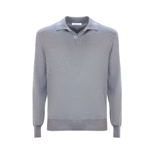 Cruciani Long-Sleeved Wool Polo Shirt