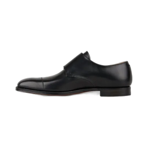 Crockett & Jones Double Monk Loafers