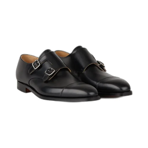 Crockett & Jones Double Monk Loafers