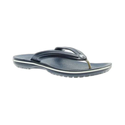 Crocs Logo Patch Flip Flops