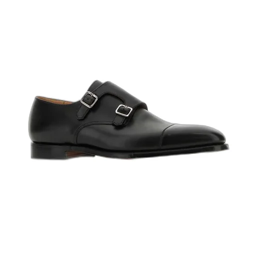 Crockett & Jones Lowndes Monk Strap Shoes