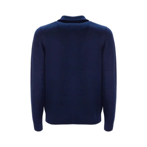 Cruciani Double-Zip High-Neck Knitwear