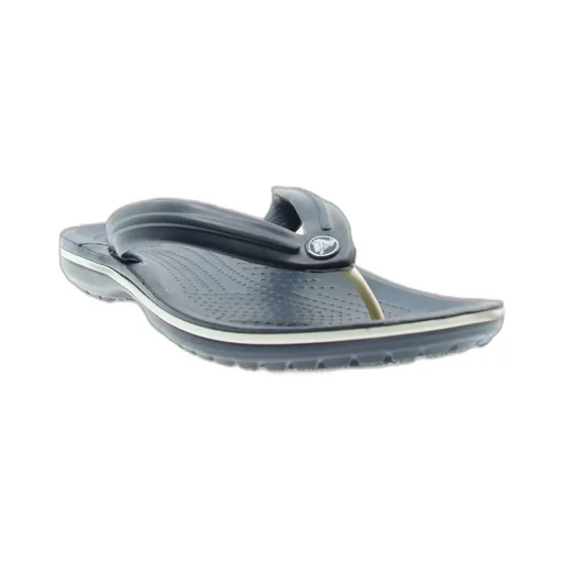 Crocs Logo Patch Flip Flops