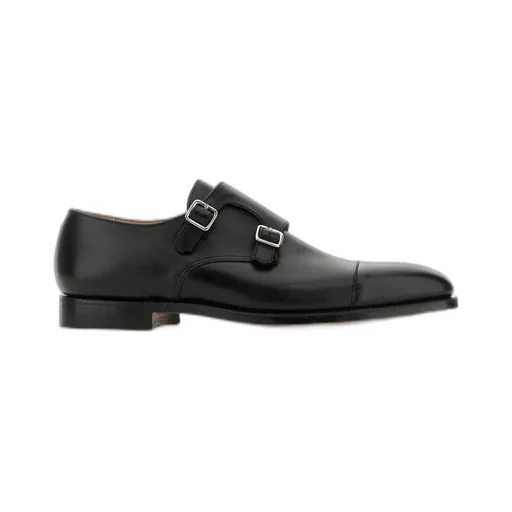 Crockett & Jones Lowndes Monk Strap Shoes
