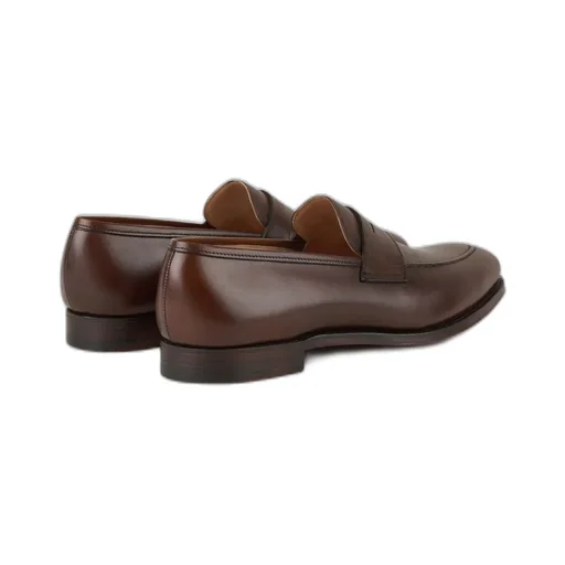 Crockett & Jones Sydney Leather Sole Loafers