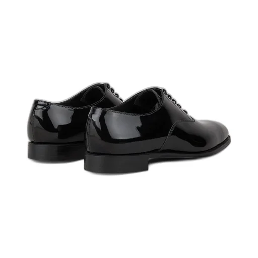 Crockett & Jones Patent Lace-Up Shoes
