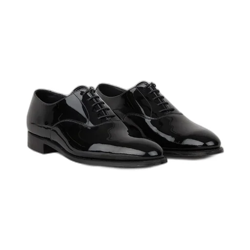 Crockett & Jones Patent Lace-Up Shoes