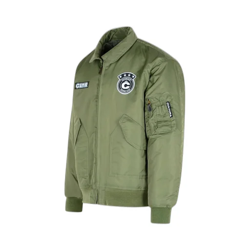 Cultura Logo Patch Bomber Jacket