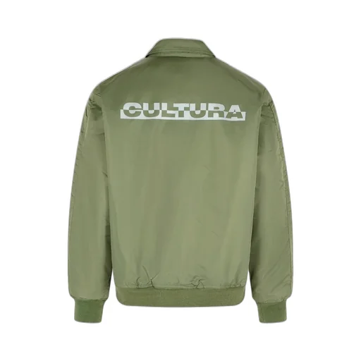 Cultura Logo Patch Bomber Jacket