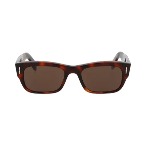 Cutler & Gross Rectangular Frame Sunglasses