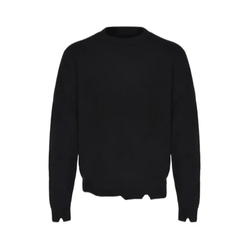 Cycle Distressed Ribbed Sweater