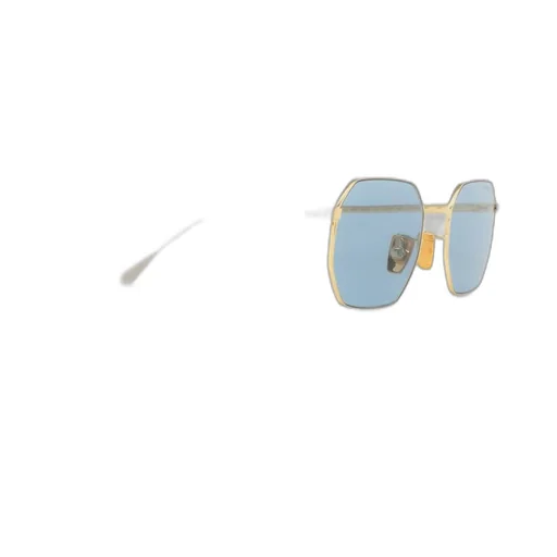 Cutler And Gross Geometric Frame Sunglasses